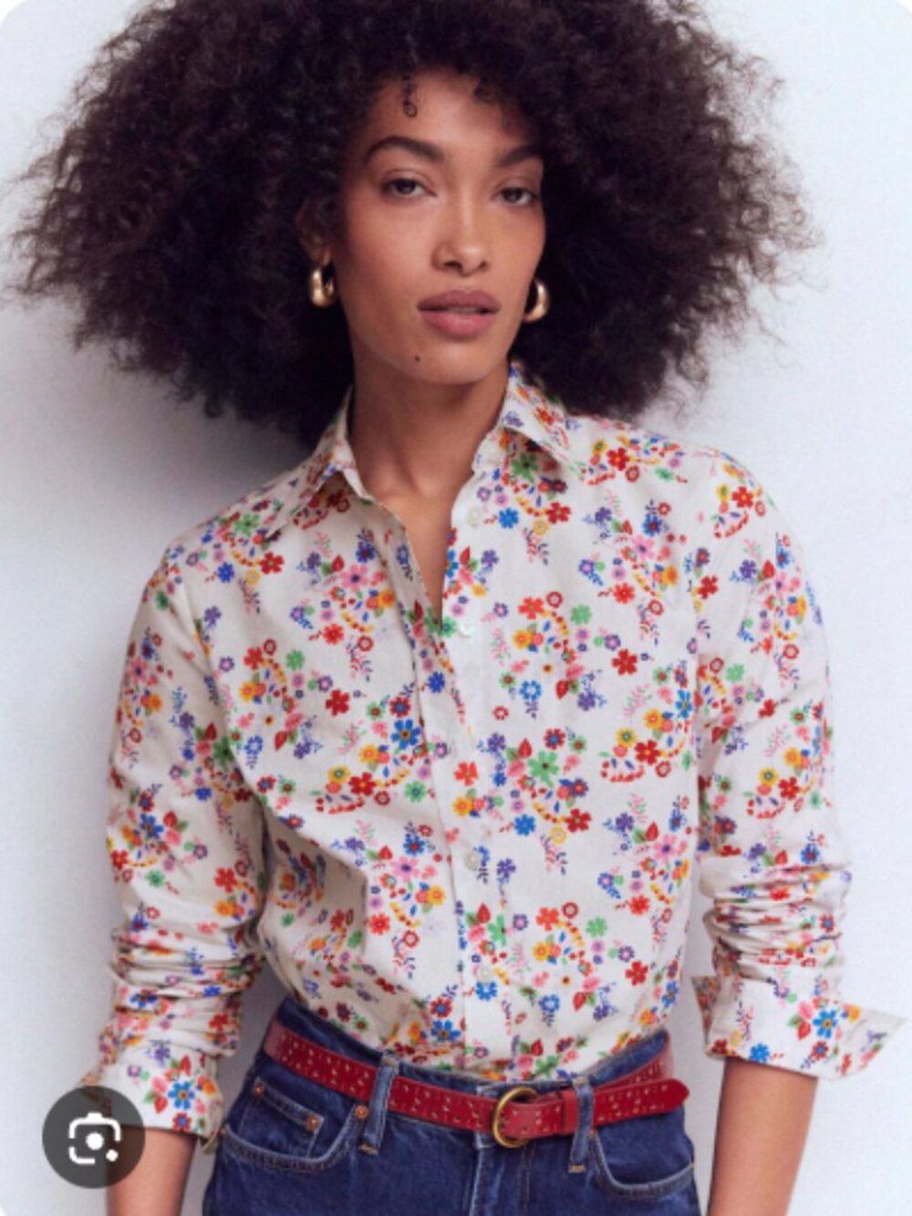 Boden Sienna Cotton Shirt